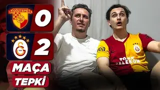 FANATİK GSLİ BABA OĞUL G&Ouml;ZTEPE MA&Ccedil;INI İZLERSE... G&ouml;ztepe 0-2 Galatasaray