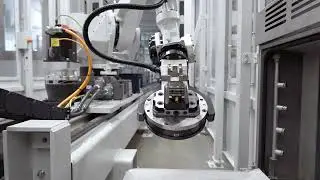 6-Achs Robotersystem bel&auml;dt 4 FEHLMANN VERSA 645 linear