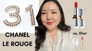 CHANEL | 31 LE ROUGE | COMPARISON TO DIOR ROUGE PREMIER