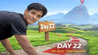 Day 22 Running Challenge | 4 KM Run | Real मेहनत, 