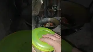 Clay Stove Potato Fry | From Cutting to Eating | Village Style Aloo Bhaji Cooking