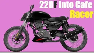 220F Modification | 220F into CAFE Racer