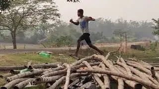 hitting a six like Andre Russell