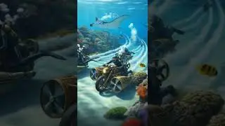 Steampunk Coral Racers: An Epic Underwater Adventure!