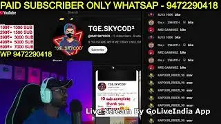 Live YouTube Channel Promotion | 1000 SUBSCRIBERS 2मिनट में ले जाओ @Inroxgamer  @TechySandeep2 #live