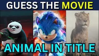 Guess the Movie With An Animal in The Title | 50 Film Quiz