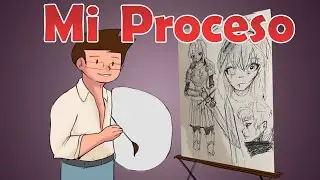 Mi proceso de dibujo - El buzo