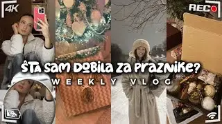 PRVI VLOG 2026. godine | Šta sam dobila za praznike? Sredjujemo stan...