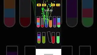 Water Sort Level 130 Solved-Water Sort Nivel 130 resuelto.