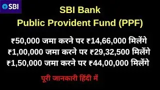 PPF Account Benefits in Hindi 2019 | SBI PPF | PPF Account Ke Fayde | पीपीएफ अकाउंट के फायदे