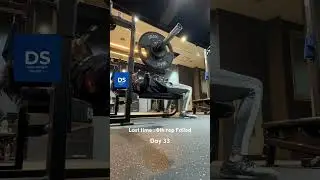 Day 33 | Bench Press Progress | +2 reps. Still beginner | ベンチプレス初心者