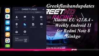 Xiaomi EU v21.8.4 - Weekly Android 11  for Redmi Note 8 Ginkgo