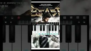 Beast bgm piano ringtone | beast bgm piano notes | beast bgm ringtone download |beast song bgm piano
