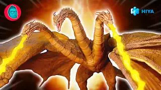 The DEFINITIVE version!⚡Review KING GHIDORAH 2.0 Hiya Toys 🟣