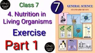 4 Nutrition In Living Organisms Exercise Question 1 2 3 and 4 7th Science Answers state board Part 1
