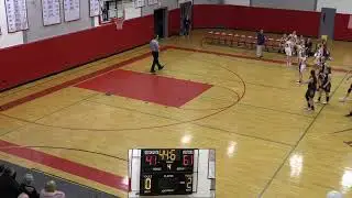 Lyme vs Lafargeville Girls High School Varsity Basketball