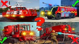 Firefighting Vehicles for Kids Learn About Fire Trucks, Fire Train, and Firefighting Robots for Kids