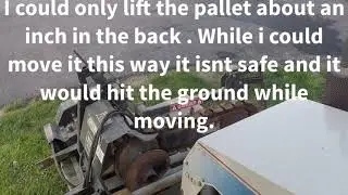 Ventrac weight transfer system in action