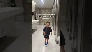 My son was really testing me today 😭 #funnytoddler #shorts