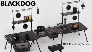 BLACKDOG /NEW  MODULAR IGT TACTICAL FOLDING TABLE / IGT / GREAT OUTDOOR GEAR STORE