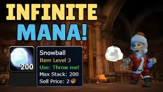 How to have Infinite Mana in WoW using Snowballs