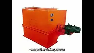 CXGB Series Aluminum Chip Iron Removal Magnetic Separator Product Introduction