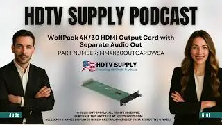 WolfPack 4K/30 HDMI Output Card with Separate Audio Out