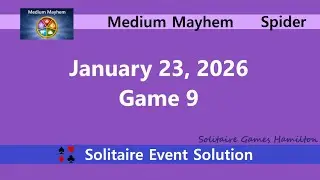Medium Mayhem Game #9 | January 23, 2026 Event | Spider Medium