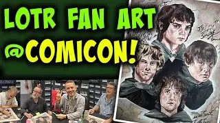 LOTR Fan Art Paintings and ComicCon