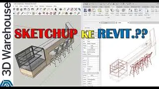 Menggunakan File Sketchup (3d Warehouse)