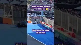 No VSC needed #f1 #f1shorts #formula1 #williams #carlossainz #fia #shorts