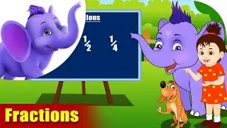 Fractions | Learning song for Kids | 4K | Appu Series