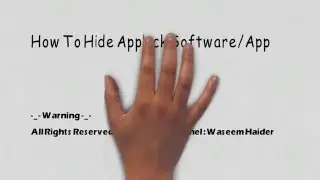 How To Hide & Unhide Applock | WTECH YT