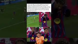 Les propos du jeune barcelonais. #Yamal ah ! Oui. #football #Foryouu