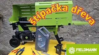 Horizont&aacute;ln&iacute; &scaron;t&iacute;pačka dřeva FZLS 1004H E, FIELMANN, &scaron;t&iacute;pac&iacute; kl&iacute;n, hydraulick&yacute; olej 🔥🔥