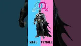Batman Gender Swap #shorts