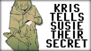 Kris Tells Susie Their Secret (Deltarune Comic Dub)