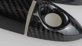 Alfa Romeo Giulia/Stelvio/Tonale 3K Dry Carbon + Forged Carbon Door Handle Covers