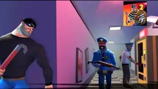 I became a robber in this game| robbery madness 2 funny moments