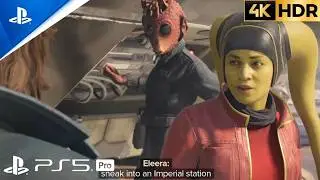 STAR WARS OUTLAWS Walkthrough Gameplay Part 4 -- INTRO (FULL GAME) | 4K HDR | 5080 RTX | ULTRA