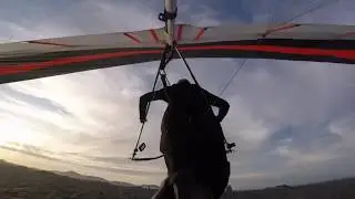 Icaro hangglider vs 10 paragliders for test