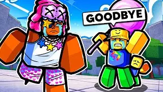 My LAST Video With The NICEST KID in The Strongest Battlegrounds..