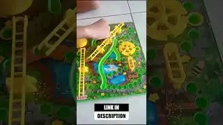 3D Snakes and Ladders Board Game