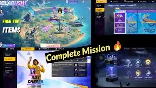 HOW TO COMPLETE SOLARUSH EVENT DAILY  TASK MISSION KAISE PURA KAREN IN FREE FIRE EMOTE MILEGA FREE 🔥