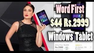 World cheapest Windows 10 tablet   iBall i701 Just $44 INR 2999   Unboxing and Review