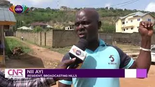 Residents of Weija broadcasting warn of imminent mudslide