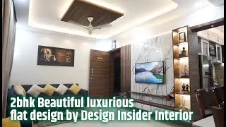 2 BHK Flat Decor  | Maximizing Style In Limited Space  | Design By DESIGN INSIDER PUNE