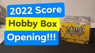 IT FINALLY HAPPENED... - 2022 Score Football Hobby Box Opening!
