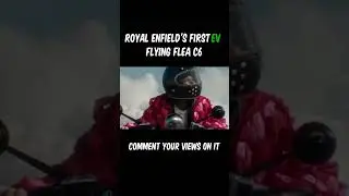 Royal Enfield's 1st (Ev Flying Flea C6) #shorts #eicma2024