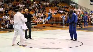 Tylor Ferry and Rhadi Ferguson doing a Judo Demo